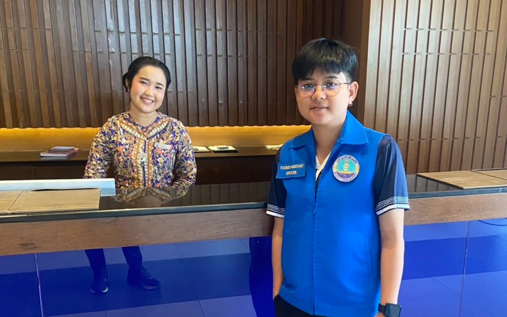 เจ้าหน้าที่ศูนย์ประสานงานช่วยเหลือนักท่องเที่ยวจังหวัดตรัง ลงพื้นที่เพื่อสำรวจผู้ประกอบการโรงแรม