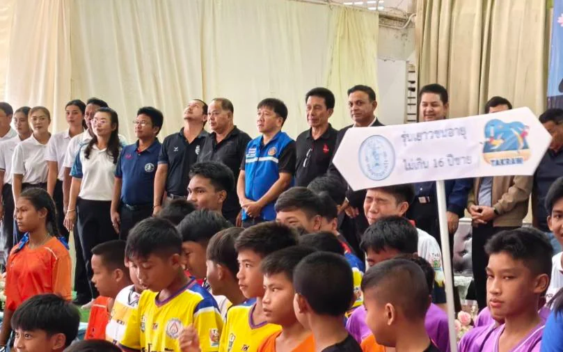 เข้าร่วมการพิธีเปิดโครงการแข่งขันเซปักตะกร้อ นครตรังแชมป์เปี้ยนชิพ ประจำปี 2569 เเข่งขันระหว่างวันที่ 11 - 13 มีนาคม 2569
