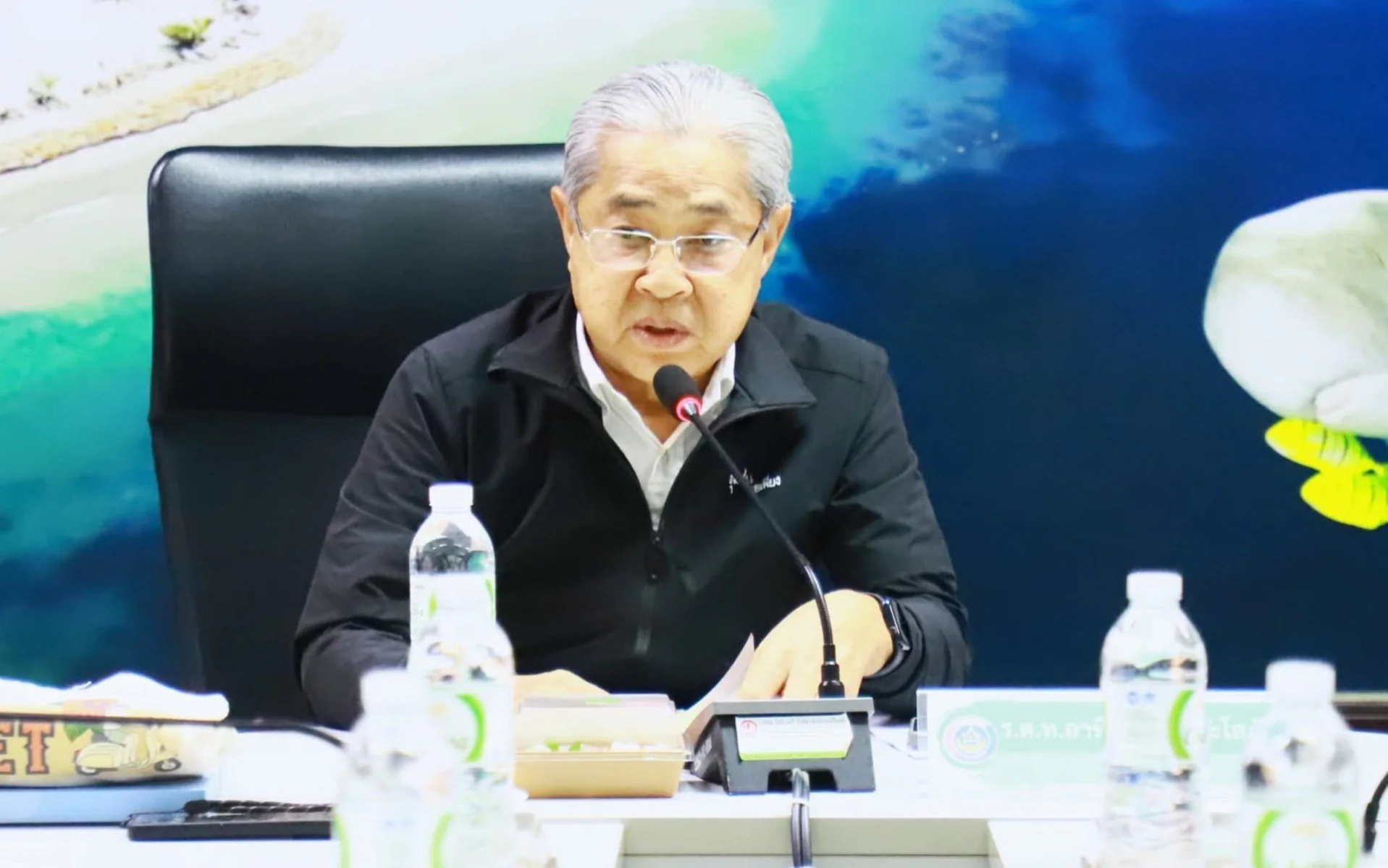 เข้าร่วมประชุมรับฟังรายละเอียดและหารือการดำเนินโครงการ "ด้วยจงรักและภักดี" สร้างประโยชน์ให้ชุมชน ประชาชนมีความสุข ฯ